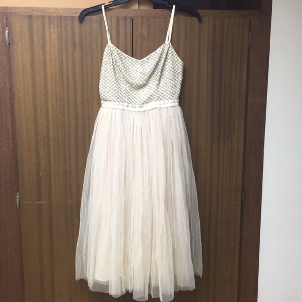 Needle + Thread BHLDN tulle dress size 4